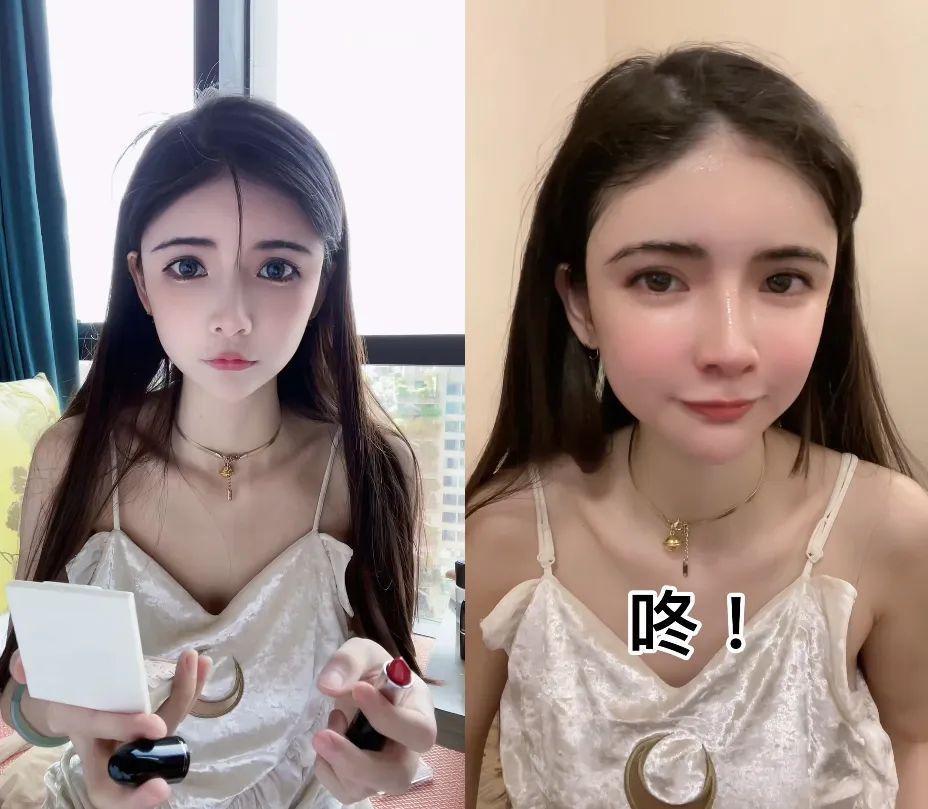狗头萝莉欲转型美妆博主，素颜出镜获好评，男粉丝：我居然看完了